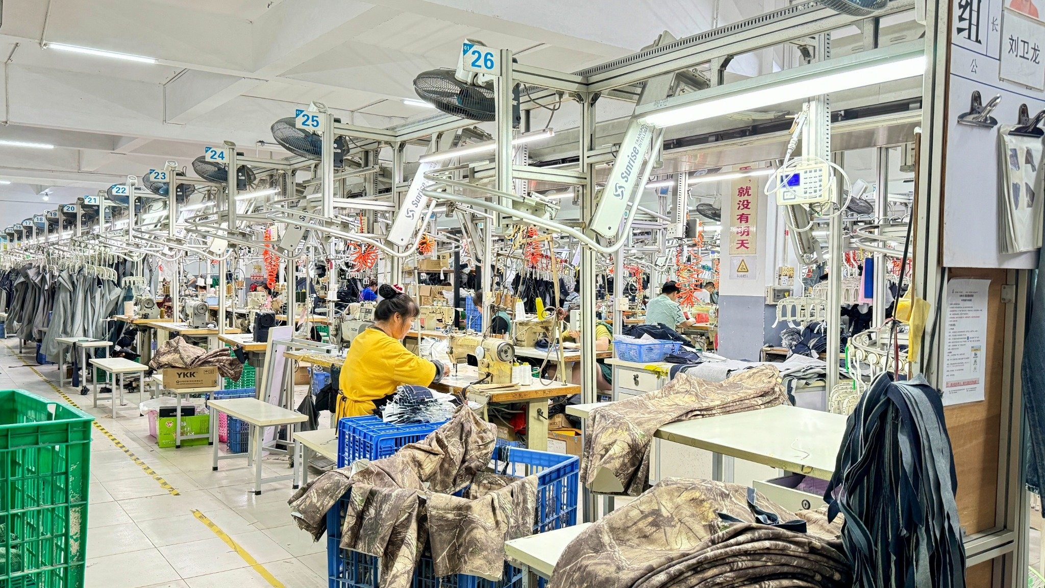 Guangdong Shunde Leka Clothing Design Co., Ltd कारखाना उत्पादन लाइन
