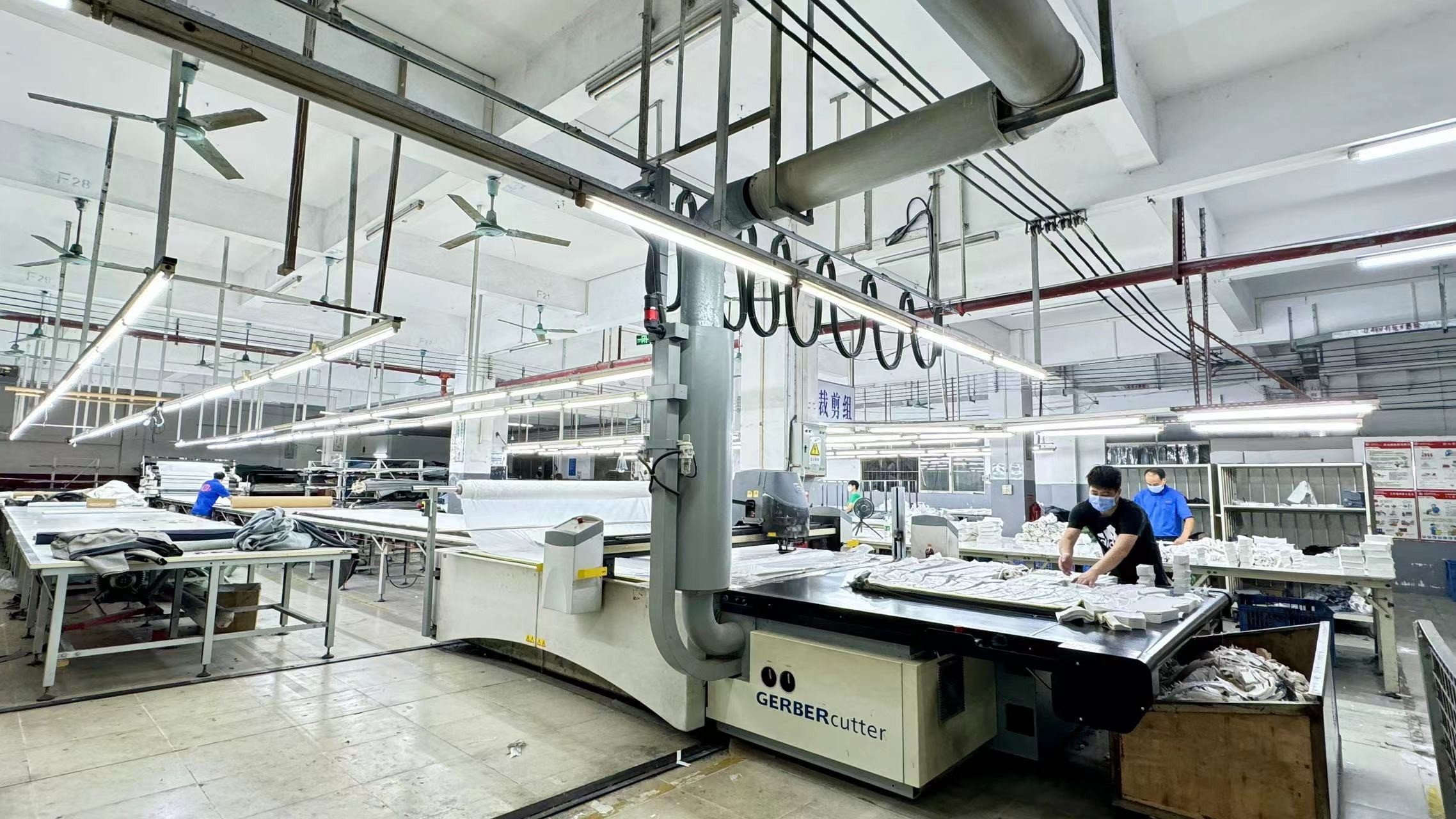 Guangdong Shunde Leka Clothing Design Co., Ltd कारखाना उत्पादन लाइन